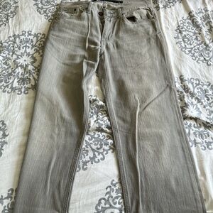 Grey mens jeans